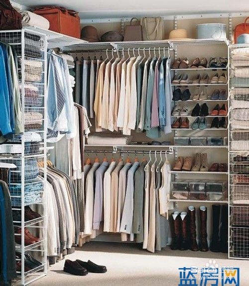衣服鞋子巧收纳 20个衣橱摆放方案