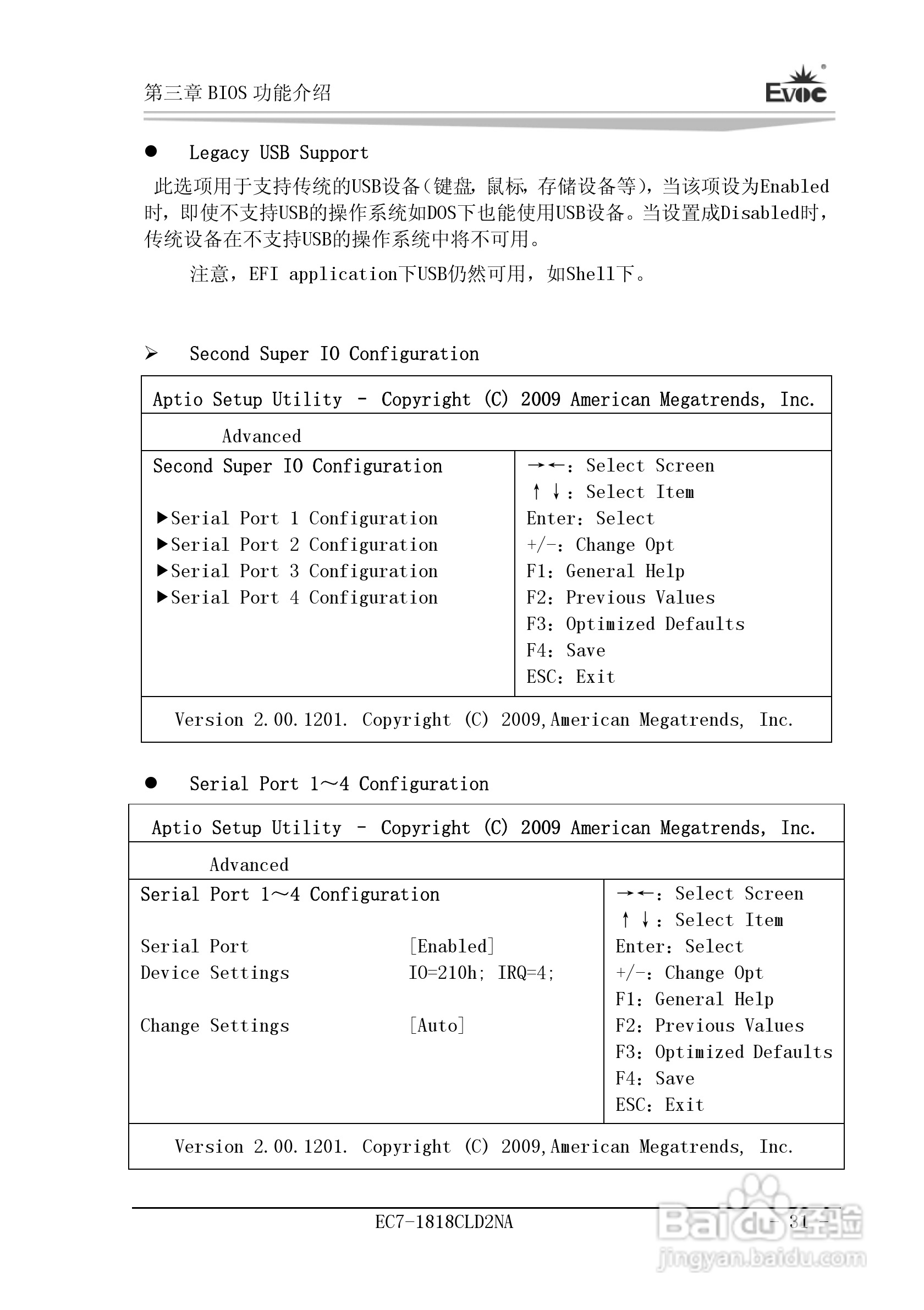 研祥Mini-ITX主板EC7-1818CLD2NA说明书:[4]