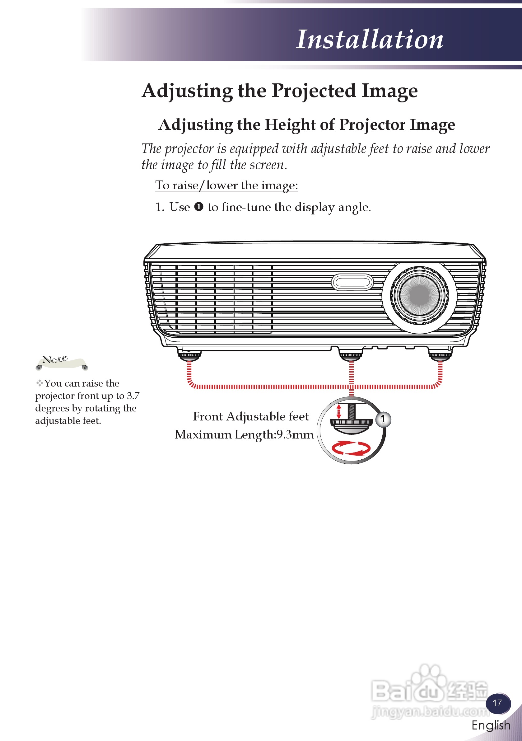 三洋 PDG-DSU30投影机说明书:[2]