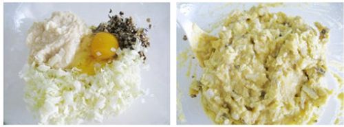 【豆渣小鱼饼】----周末版的家常主食