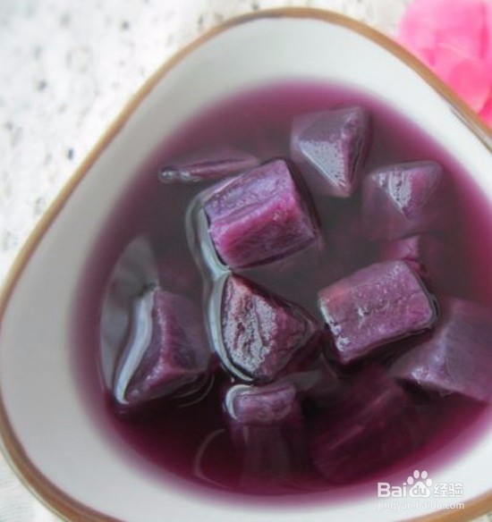 如果煮紫薯糖水