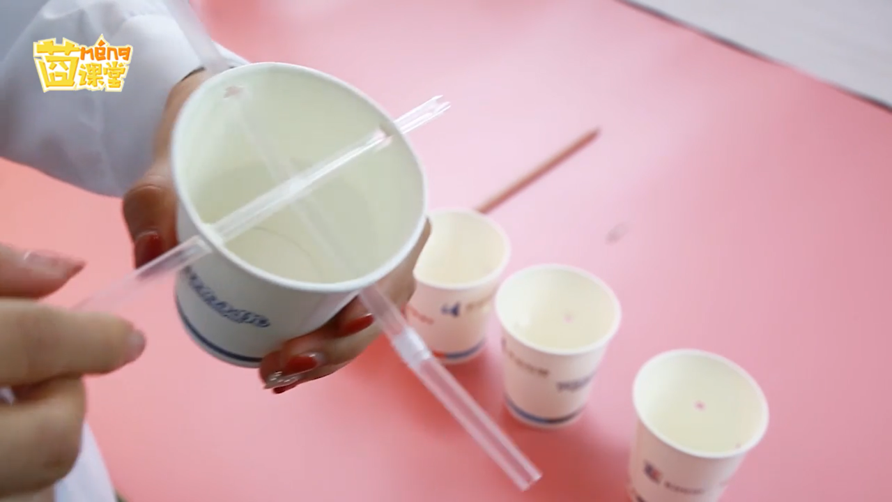 如何用一次性纸杯和吸管制作风车风速计