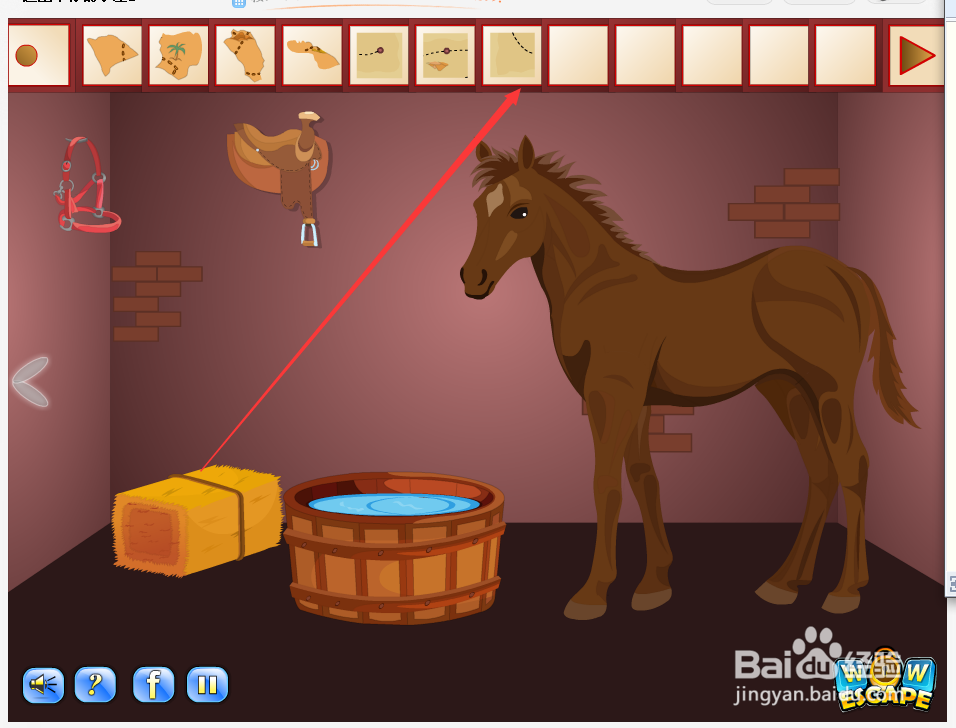 逃出牛仔的小屋2攻略