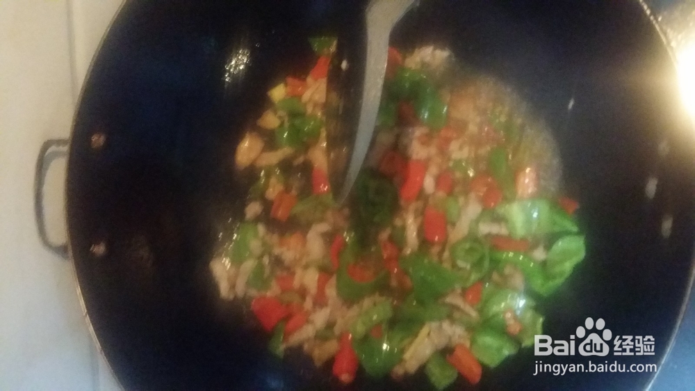 辣椒炒五花肉