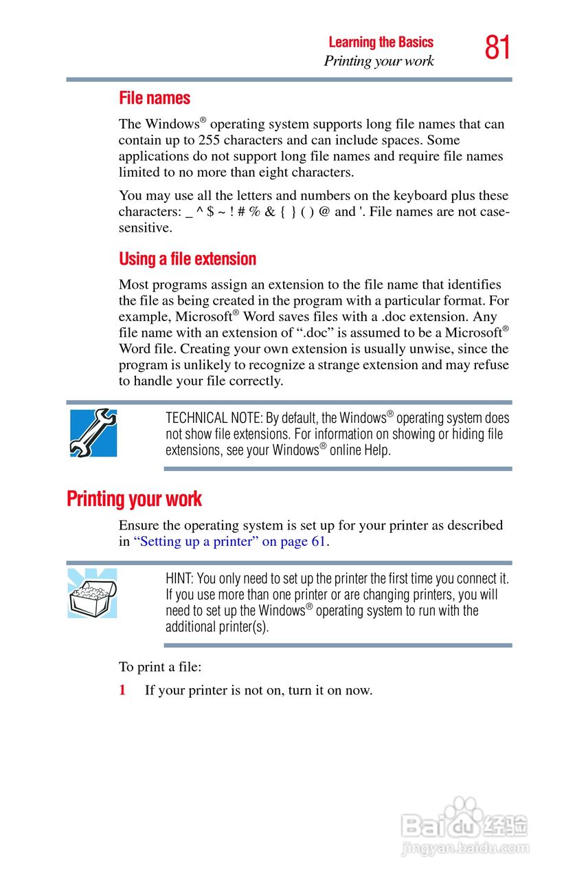 东芝NB200笔记本电脑使用说明书:[9]