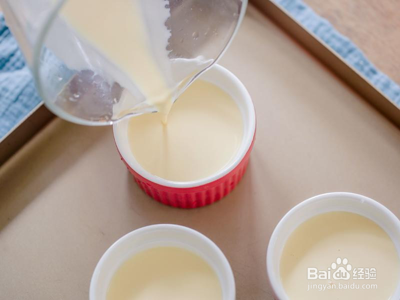 简易版焦糖布丁的做法