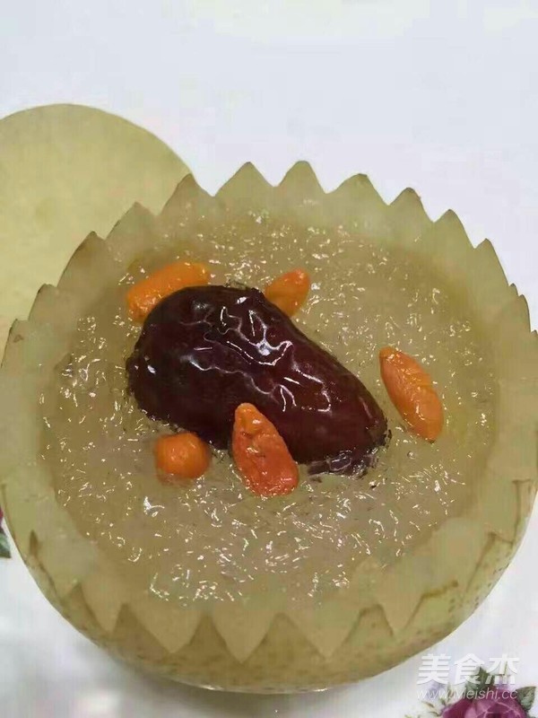 天然雪梨炖燕窝