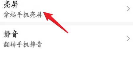 华为手机怎么开启拿起手机亮屏功能