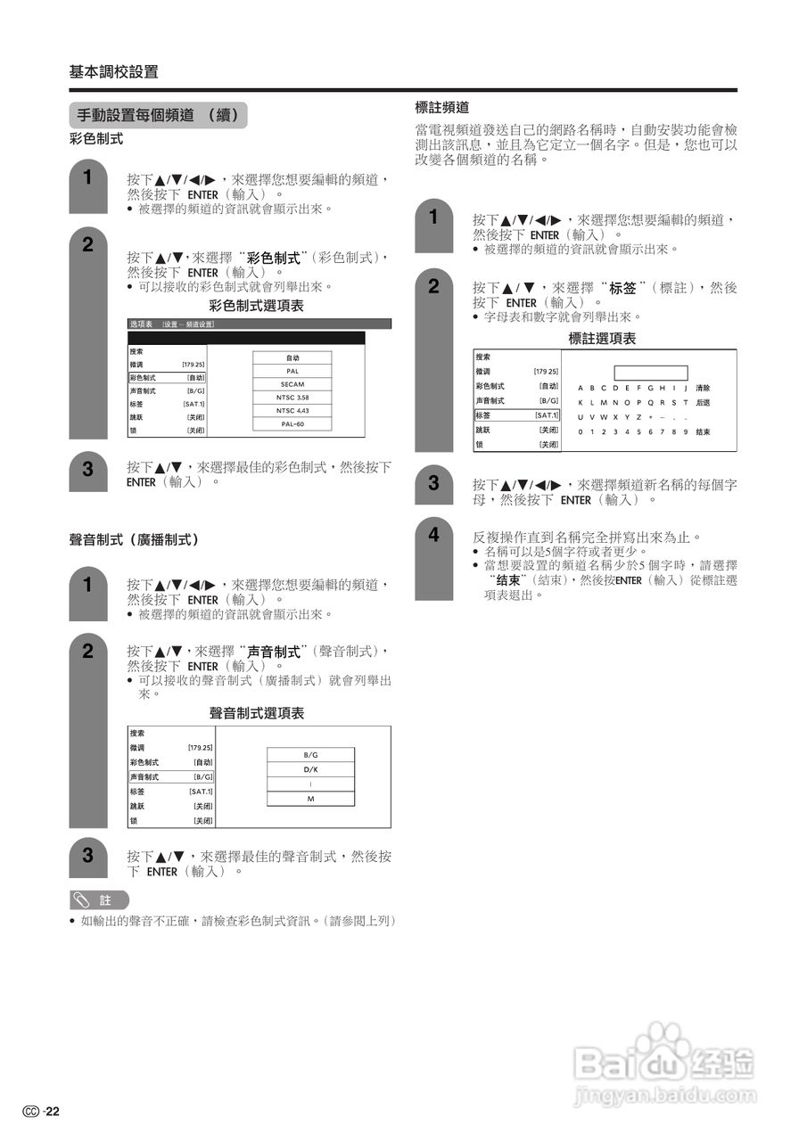 声宝LC-26AF3H型液晶电视机说明书:[3]
