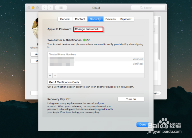 如何重置Apple ID或iCloud的密码