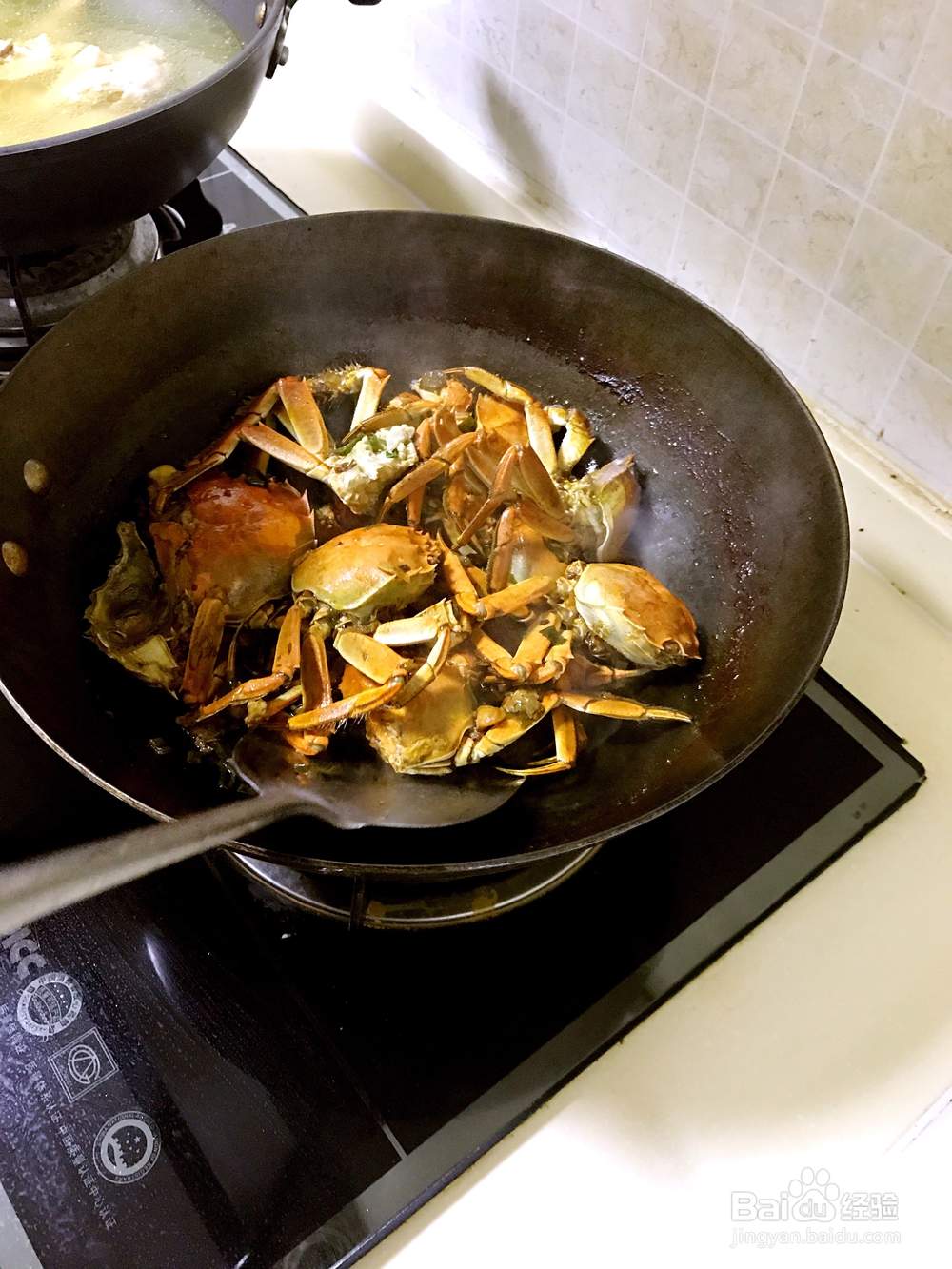 海鲜美食-经典淮扬菜之红烧大闸蟹的做?