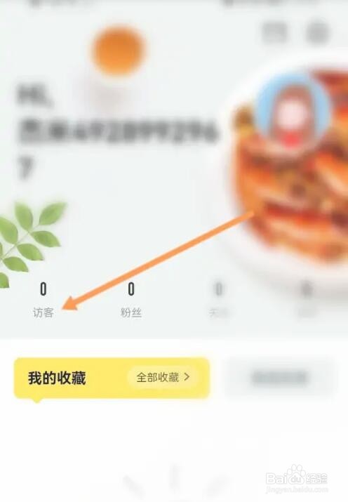 美食杰访客记录信息怎么查看