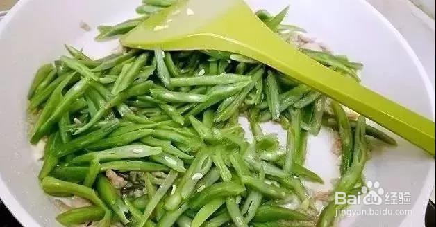 家常豆角炒肉