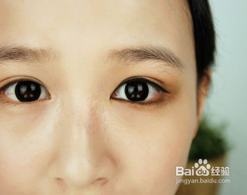 棕色眼影怎么画出清纯效果