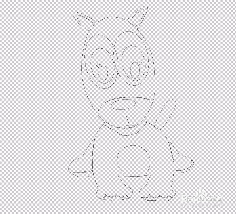 可爱狗狗插画设计