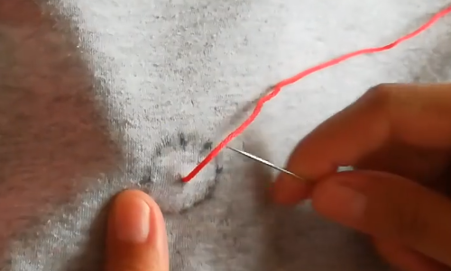 面料上有针眼怎么处理