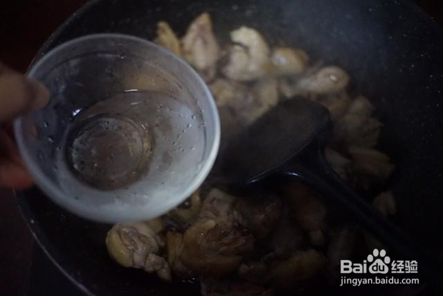 家庭自制生炒鸡肉