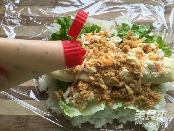 糯米饭卷的做法