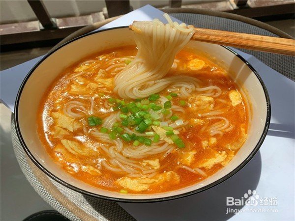 怎么做西红柿鸡蛋面