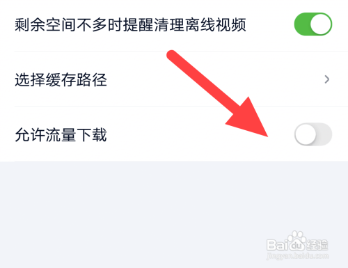 爱奇艺极速版在哪开启流量下载？