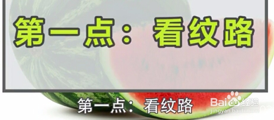 如何挑选又甜又新鲜的西瓜？