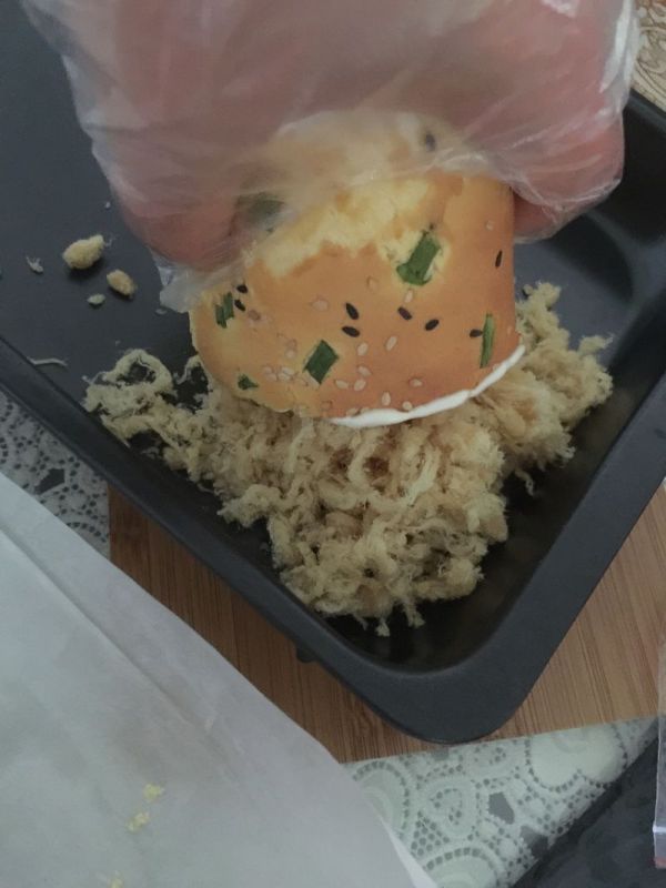 葱香肉松蛋糕卷