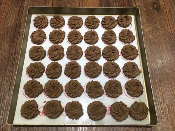 可可味曲奇饼干