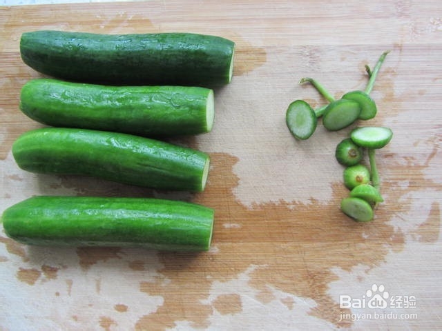 荆芥拌蓑衣黄瓜