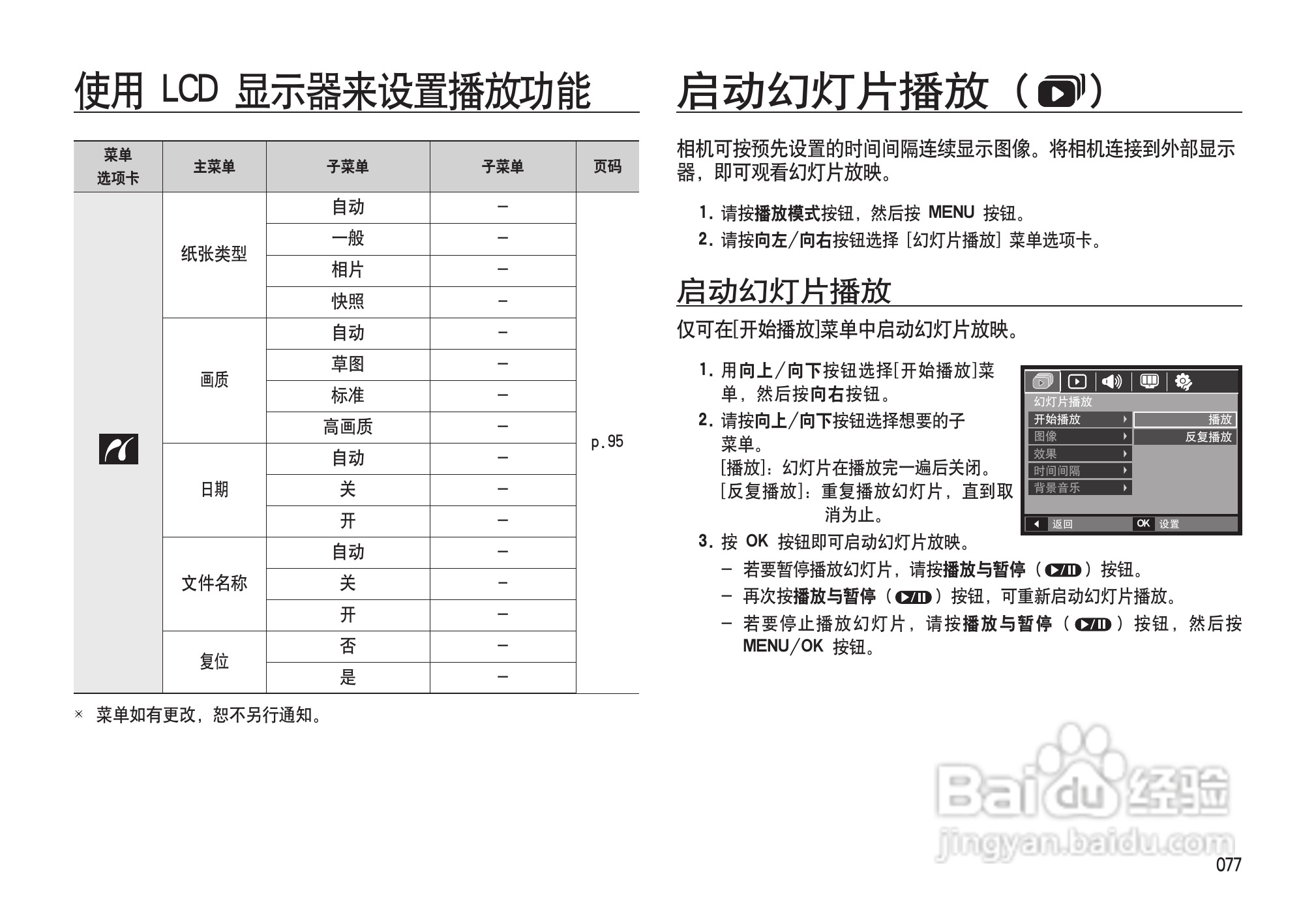 三星I100数码相机使用说明书:[8]