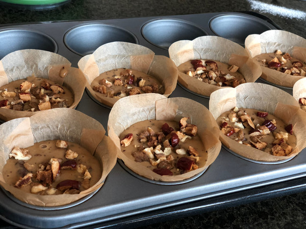 红枣核桃蜂蜜蛋糕