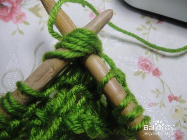 围巾织法——太阳花详细图解