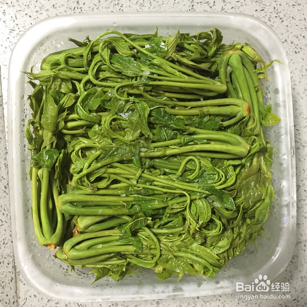 吃不胖的腌香椿