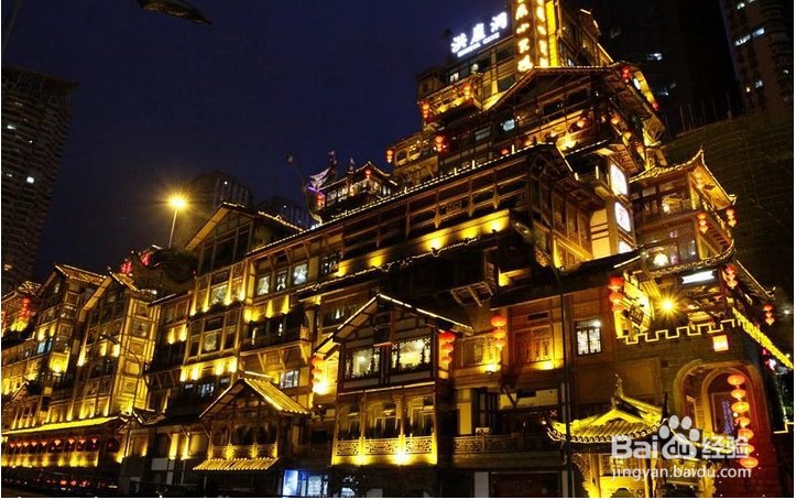 洪崖洞怎么从十一楼下去一楼