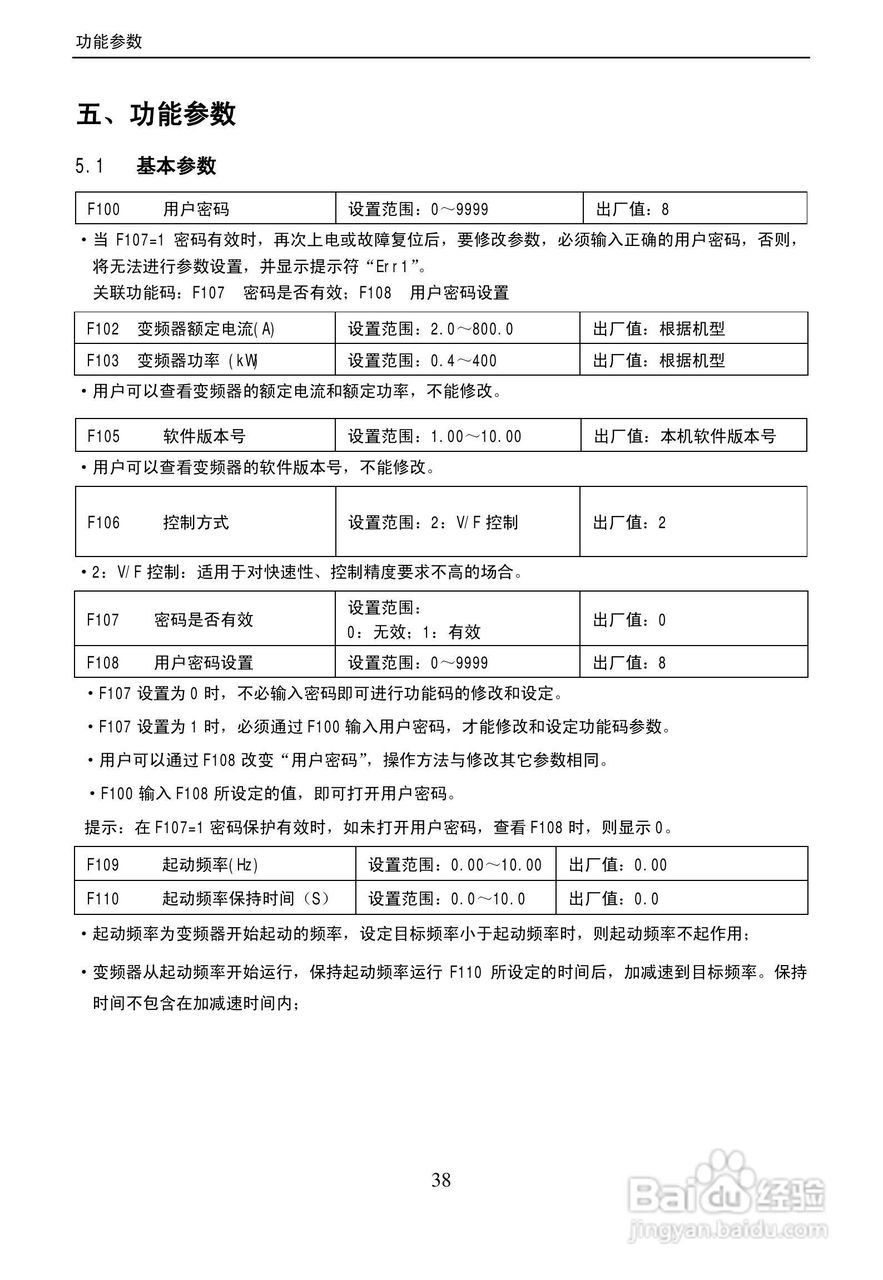 欧瑞传动EPS2000-2500T3C变频器使用说明书:[5]