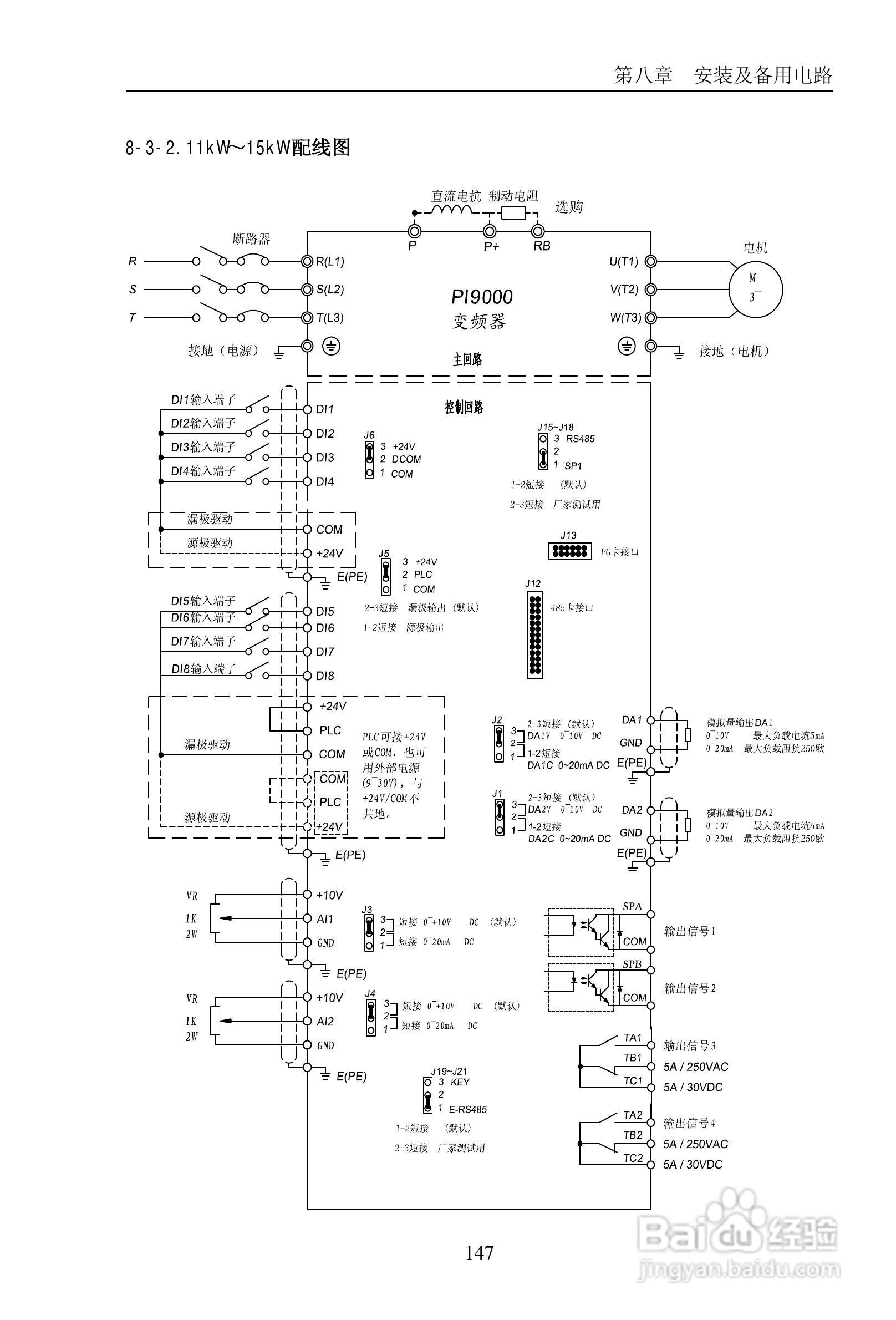普传PI9200-075G2变频器使用说明书:[16]