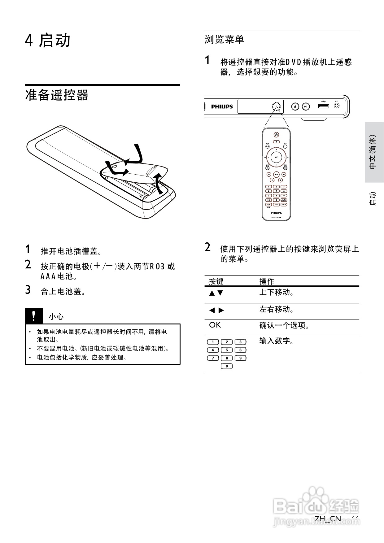 飞利浦DVP3366K/93 DVD播放机使用说明书:[1]