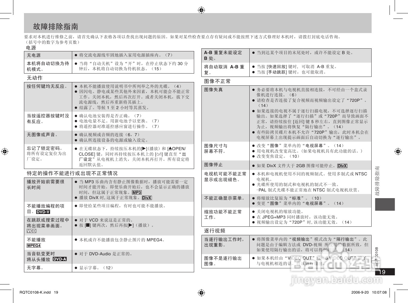 松下DVD-S860 DVD播放机使用说明书:[1]