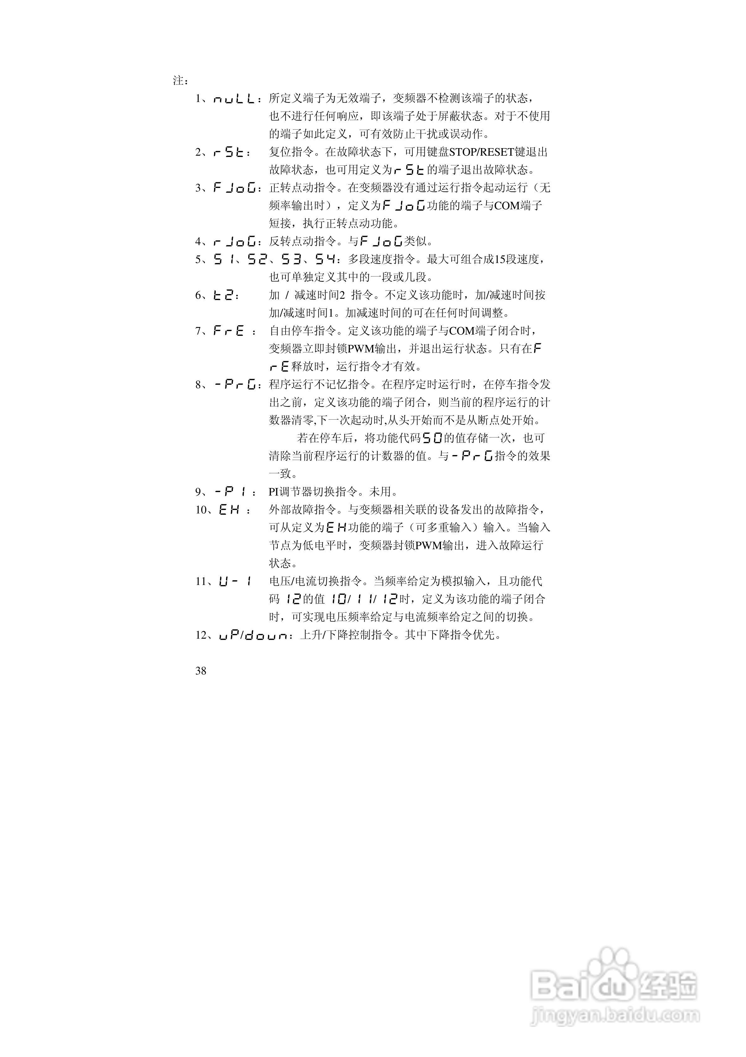 阿尔法(ALPHA)ALPHA2000-3280P变频器说明书:[4]