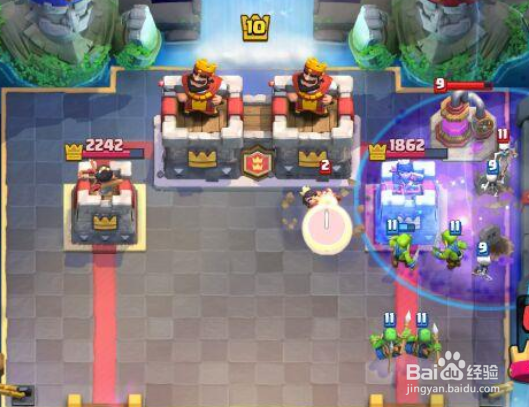 皇室战争爆发奇袭的冰冻胖墓流