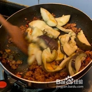 肉末茄子的做法