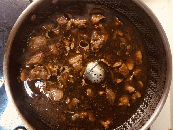 红烧肉炖白芸豆