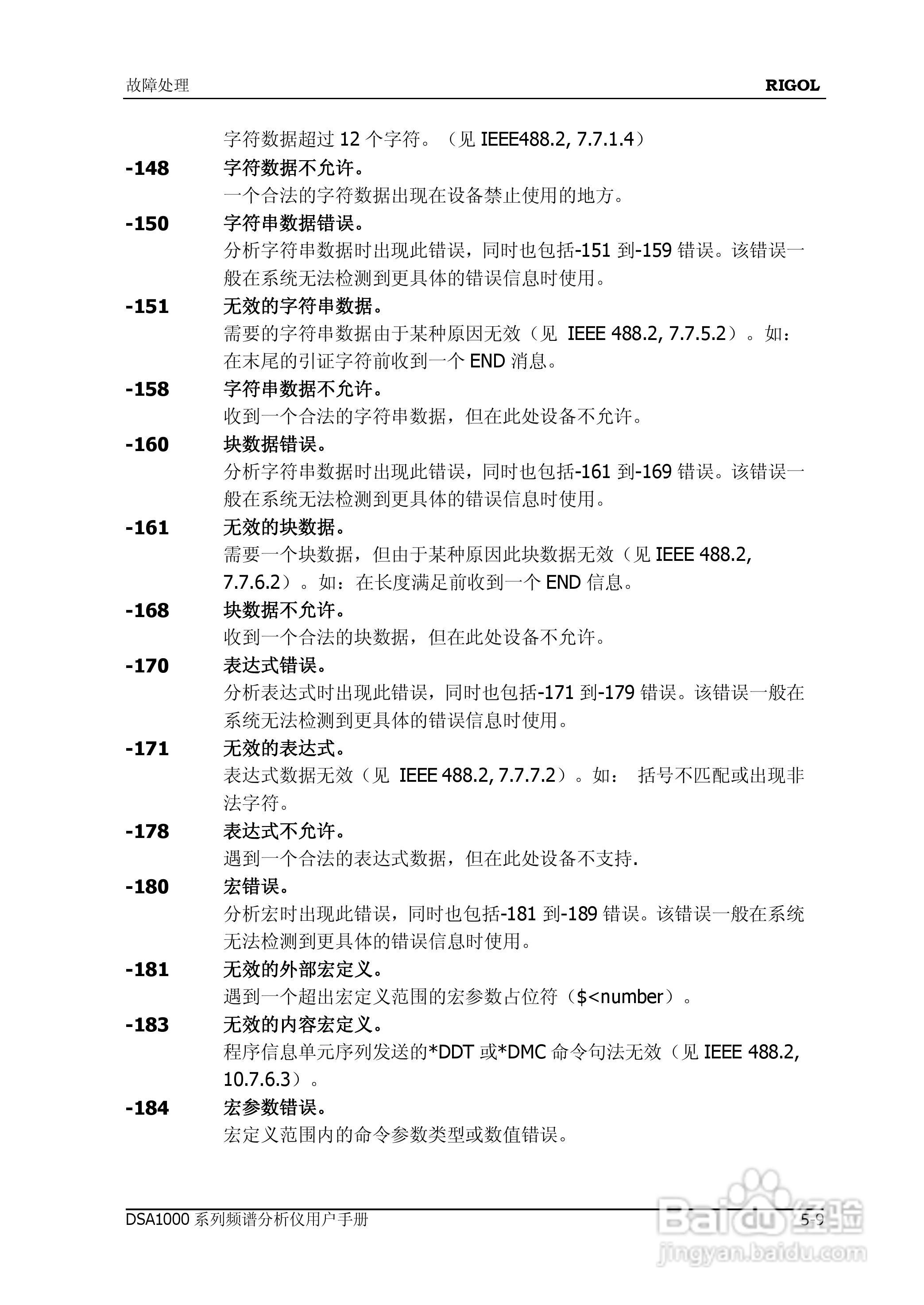 DSA1020频谱分析仪使用说明书:[22]