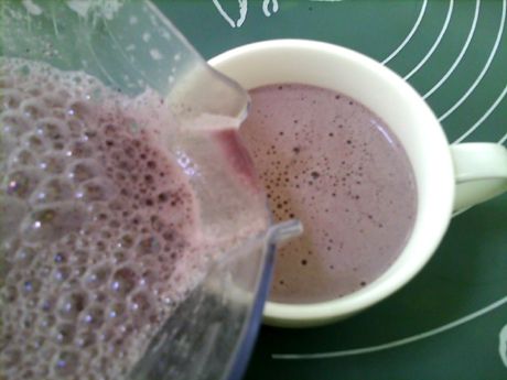 坚果燕麦黑米糊