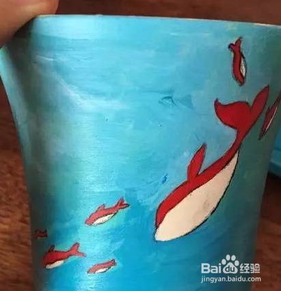大鱼海棠水粉画教程