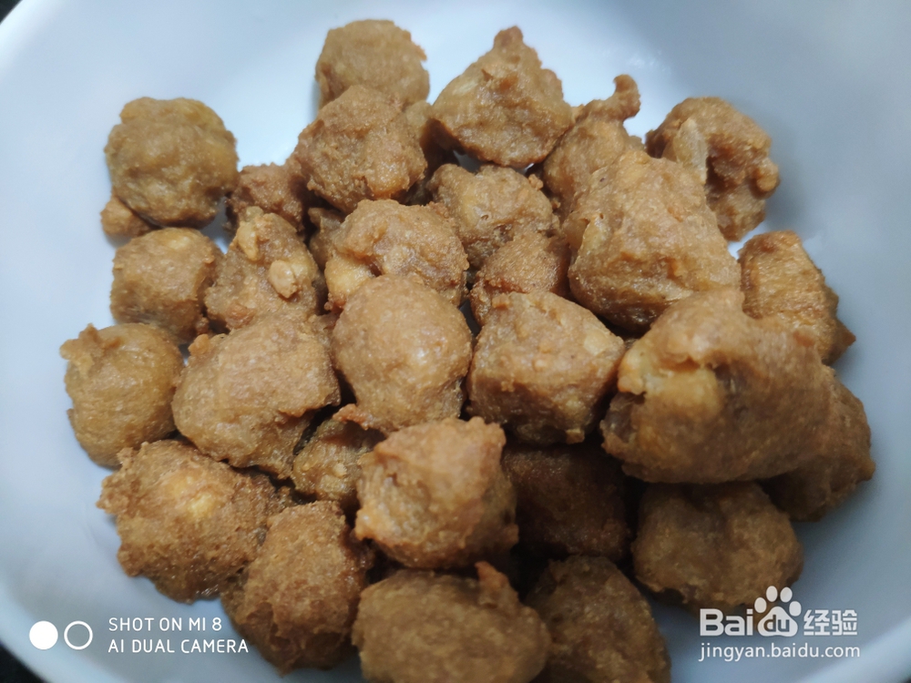 妈妈教我做的香酥炸肉丸子