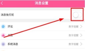 韩小圈消息免打扰怎么设置