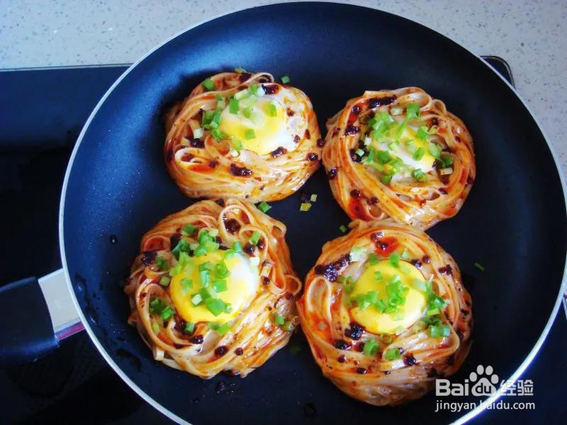 挂面鸡蛋饼的做法