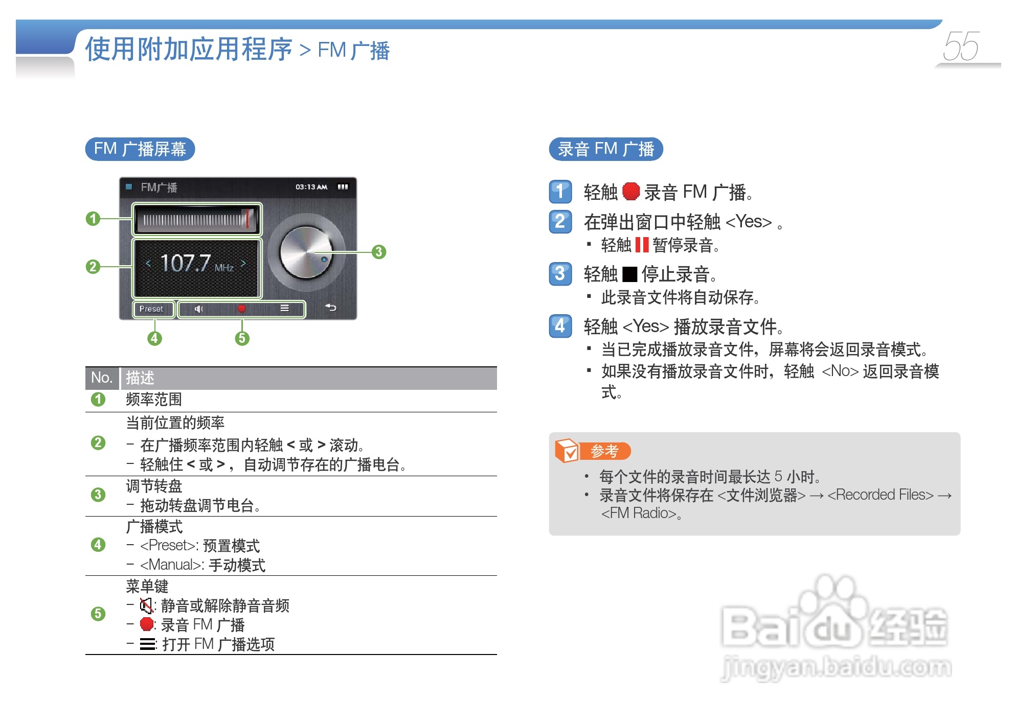 三星YP-R1AS MP4播放器使用说明书:[6]