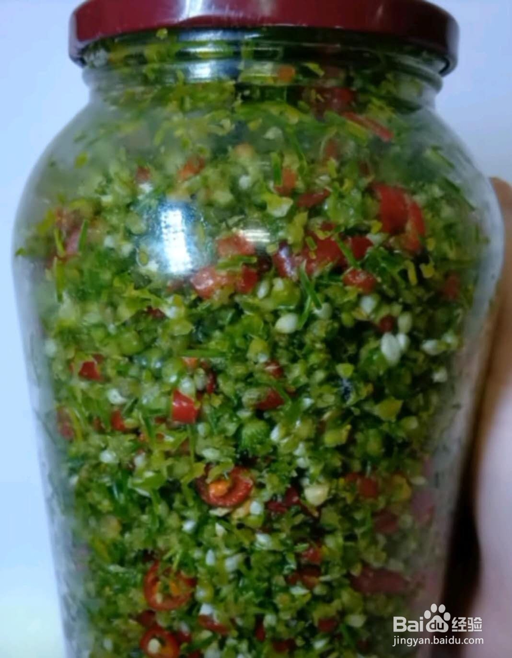 家庭版韭菜花做法