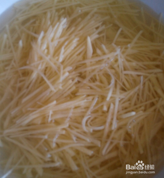 清炒土豆丝的做法